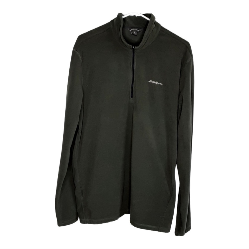 Eddie Bauer Fleece 1/4 Zip jacket sz TL